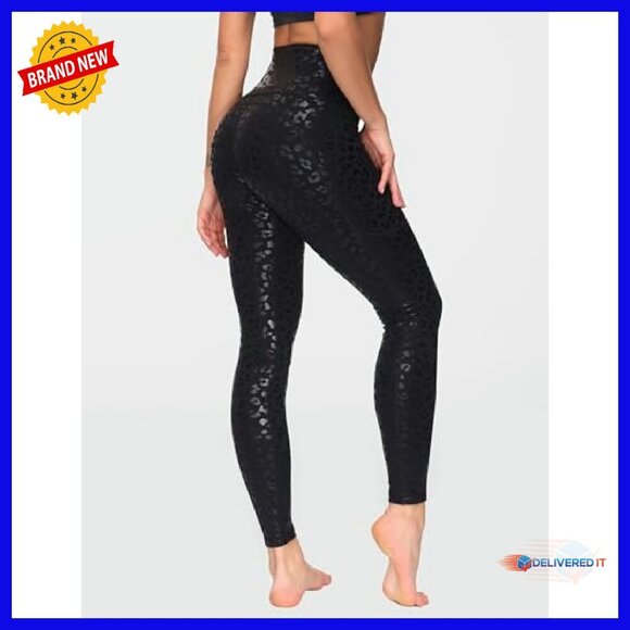 High Waist Tummy Control Yoga Pants with Deep Pockets - Medium - Picture 4 of 8